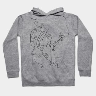 butterfly fly away Hoodie